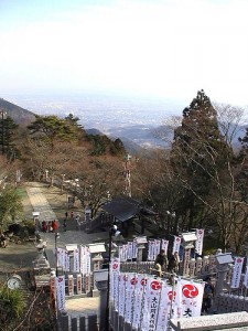 From the observatory near shrine