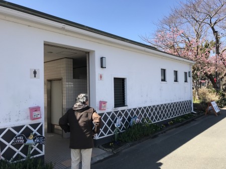 Public lavatory in Kawazu town