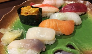 Sushi at Fuga in Kiroro resort
