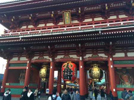 Senso-ji temple in Japan