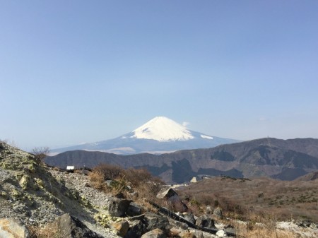 Mt.Fuji from Owakudani