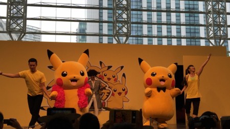 pikachu dance in Yokohama