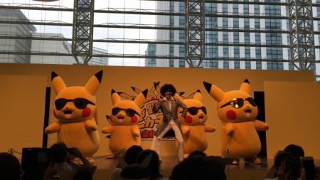 pikachu dance in Yokohama