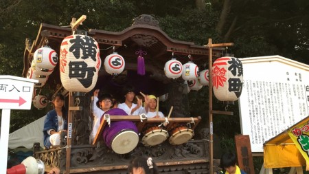 festival at Shirahata shrine 