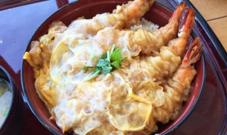 shrimp tempura bowl