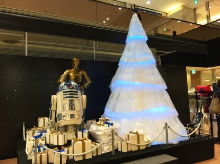 STAR WARS cafe in Yokohama Sogo