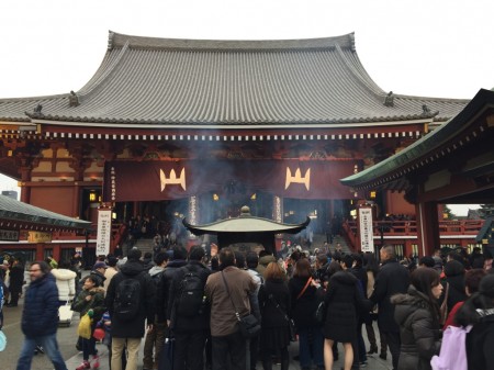 Senso-ji temple in Tokyo