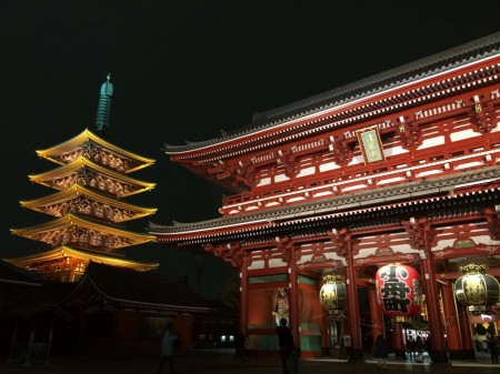 senso-ji temple in Asakusa
