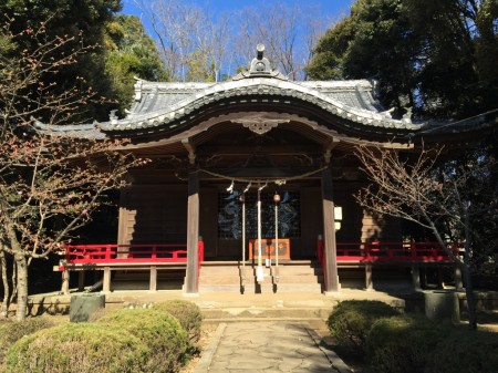 Azuma shrine in Ninomiya