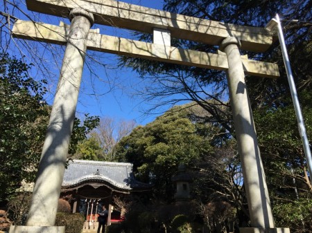 Azuma shrine in Ninomiya