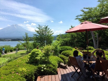 Lake Bake in Kawaguchiko