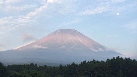 Mt.Fuji at Oishi Camp-jo