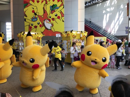 Pikachu parade of Pikachu Outbreak! 2017