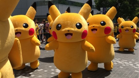 Pikachu parade of Pikachu Outbreak! 2017