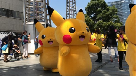 Pikachu parade of Pikachu Outbreak! 2017