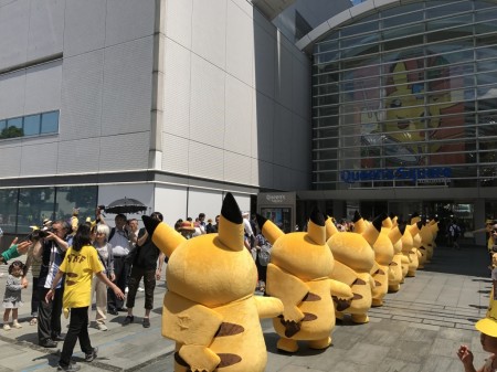 Pikachu parade of Pikachu Outbreak! 2017