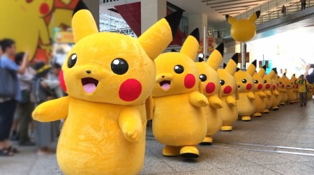 Pikachu parade of Pikachu Outbreak! 2017