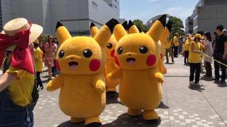 Pikachu parade of Pikachu Outbreak! 2017