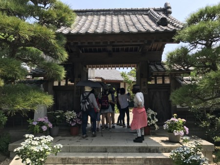 Shoin hall (place for Shakyo) Hase Temple in Kamakura