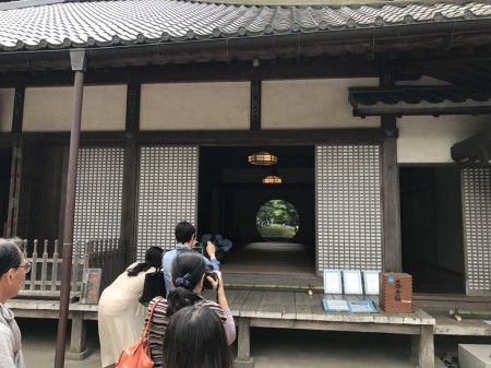 main hall(Hojo) at Meigetsuin in Kamakura