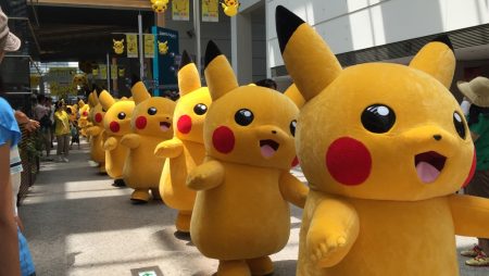 Pikachu parade of Pikachu Outbreak! 2015