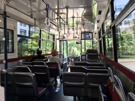 Free shuttle bus to Tokyo Disney Land of Mitsui Garden Hotel Prana Tokyo Bay