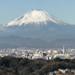 Mount Fuji from Shojoken Observatory in Kamakura