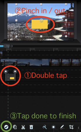 Scale down the figure on Cute Cut Pro