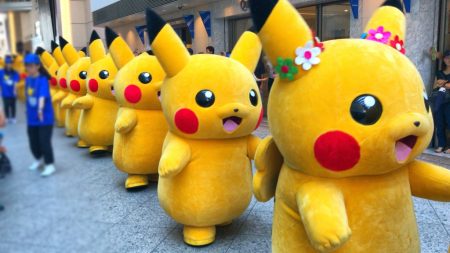 Pikachu parade of Pikachu Outbreak! 2018