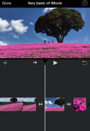 Select video by iMovie for iOS13