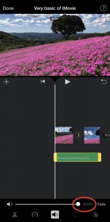 add music by iMovie for iOS8