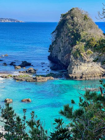 Ryugu cave in Shimoda city